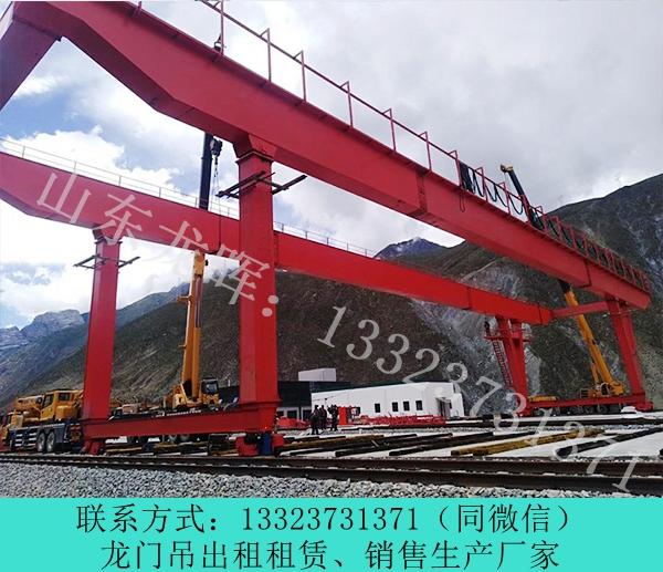 山東菏澤龍門吊銷售公司定制5噸10噸龍門吊