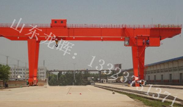 河南安陽門式起重機銷售廠家雙梁吊鉤龍門吊