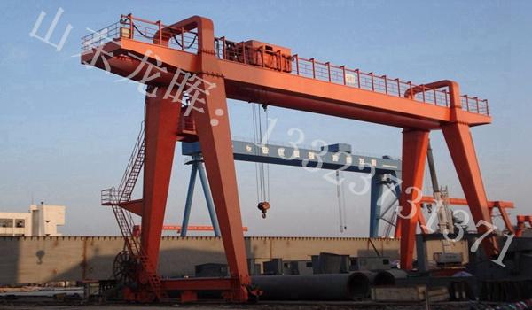 山東煙臺門式起重機銷售廠家雙梁龍門吊級別高