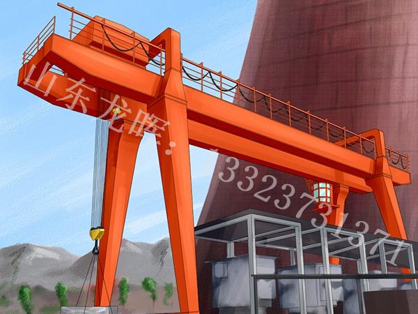 山東濟(jì)南龍門吊出租公司10t龍門吊軌道的使用