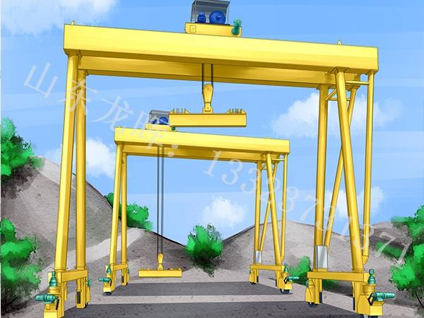遼寧盤錦龍門吊出租公司龍門吊剎車杠桿的制作過程