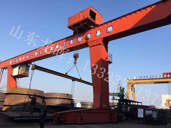 河南開封龍門吊廠家120噸龍門吊結(jié)構(gòu)強(qiáng)度達(dá)標(biāo)性