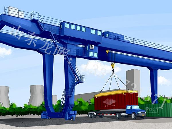 浙江臺州龍門吊廠家60噸龍門吊的安裝步驟
